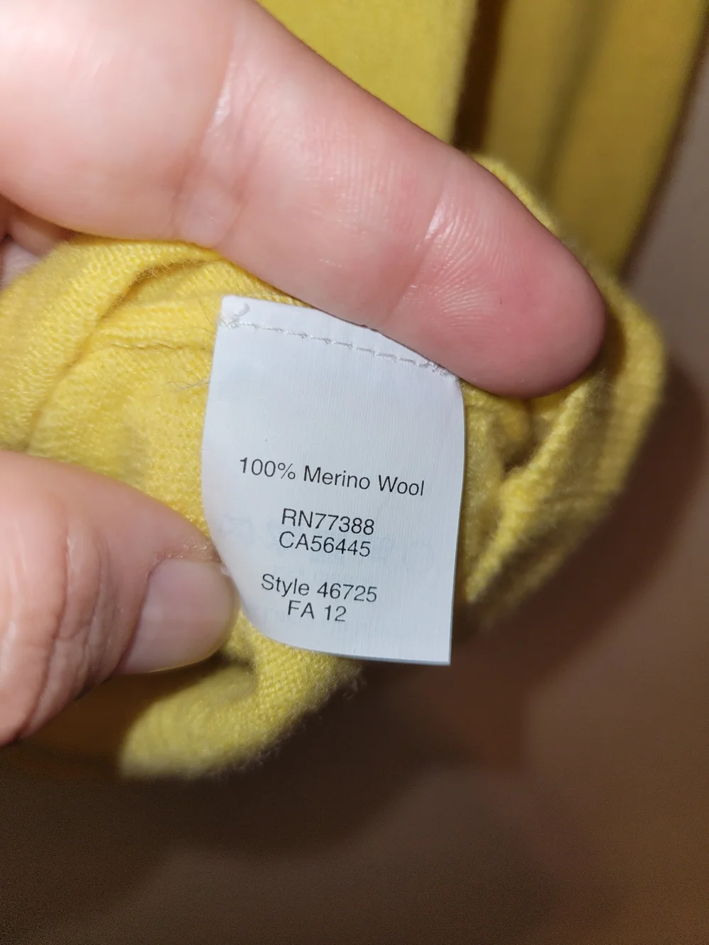 J. Crew Yellow Lightweight Crewneck Sweater Merino Wool Medium